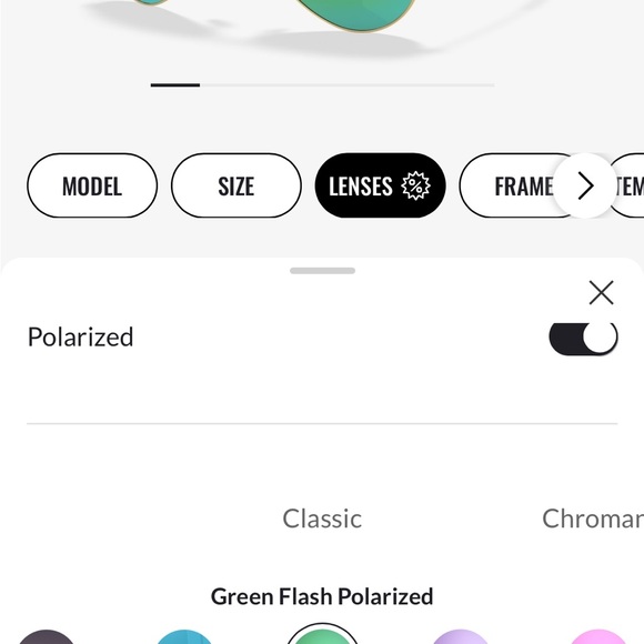 Ray ban green mirror polarized aviator - Picture 11 of 11